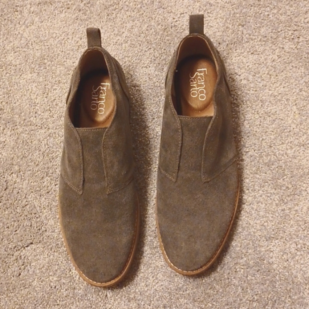 Franco Sarto Gray Booties
